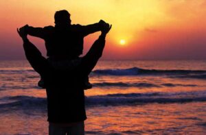 father-and-son-sunrise