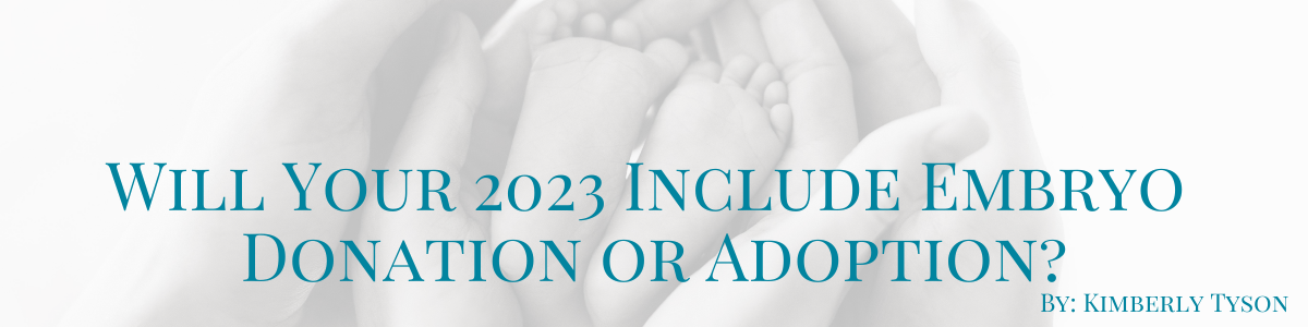 Will Your 2023 Include Embryo Donation or Adoption?