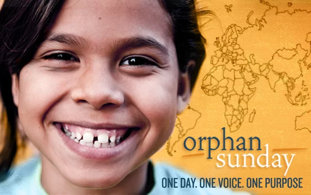 orphan sunday. one day. one voice. one purpose.
