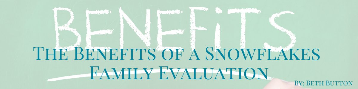 The Benefits of a Snowflakes Family Evaluation